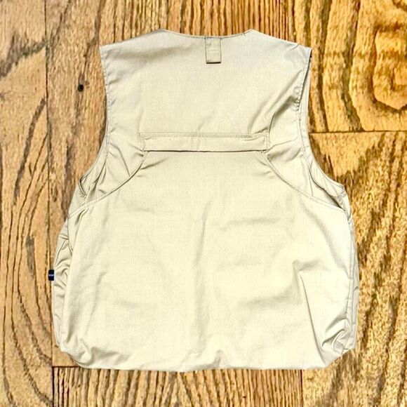 Vintage 80 s 10X Tan Tactical Lightweight Hunting Vest - Picture 2 of 5